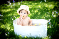 Baby Theo Cake Smash // Studio