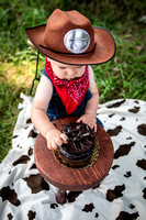 Cowboy K Cake Smash (24 of 30)